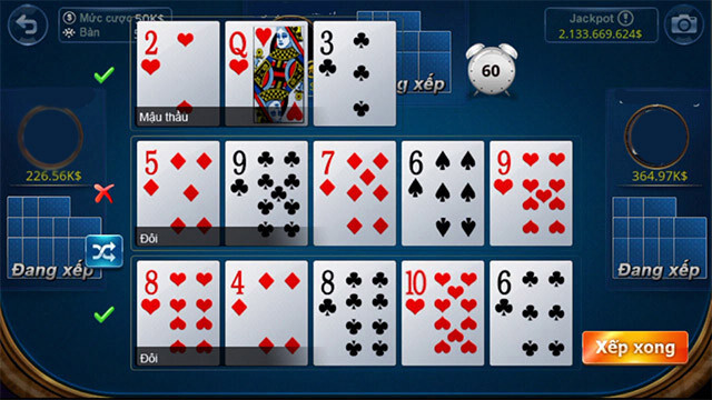 Bật mí chi tiết cách xếp bài mậu binh chuẩn xác bạn nên biết 5 Đôi nét về game mậu binh - cách xếp bài mậu binh hay